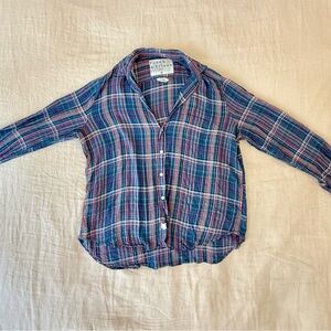 Frank & Eileen Relaxed Button-Up Plaid Shirt